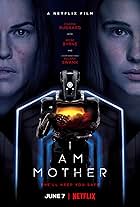 Hilary Swank and Clara Rugaard in I Am Mother (2019)