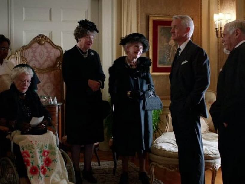 Marcia Ann Burrs, Robert Morse, John Slattery, Barbara Tarbuck, and Ann Benson in Mad Men (2007)