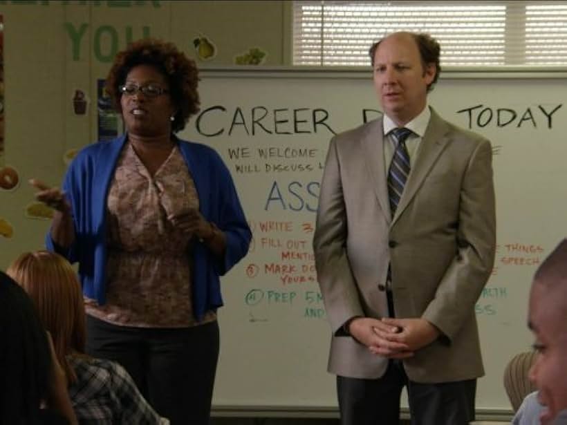 Saidah Arrika Ekulona and Dan Bakkedahl in Legit (2013)