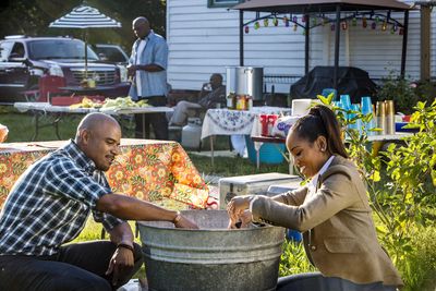 Dawn-Lyen Gardner and Dondré T. Whitfield in Queen Sugar (2016)