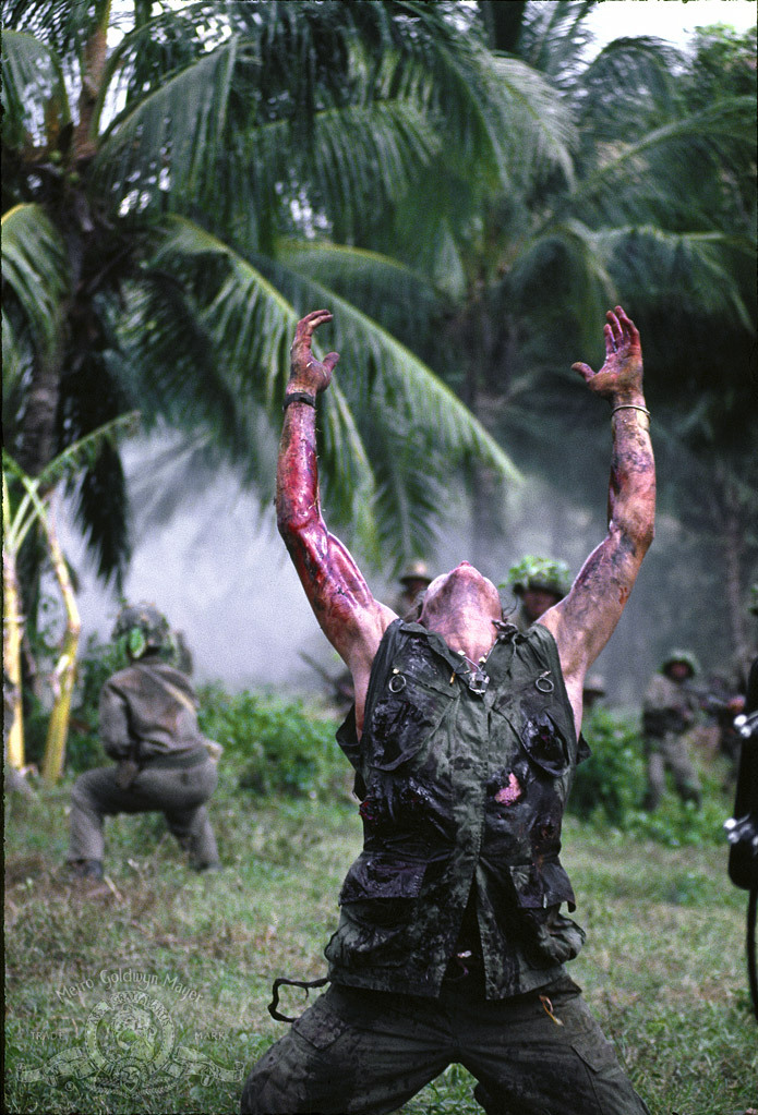 Willem Dafoe in Platoon (1986)