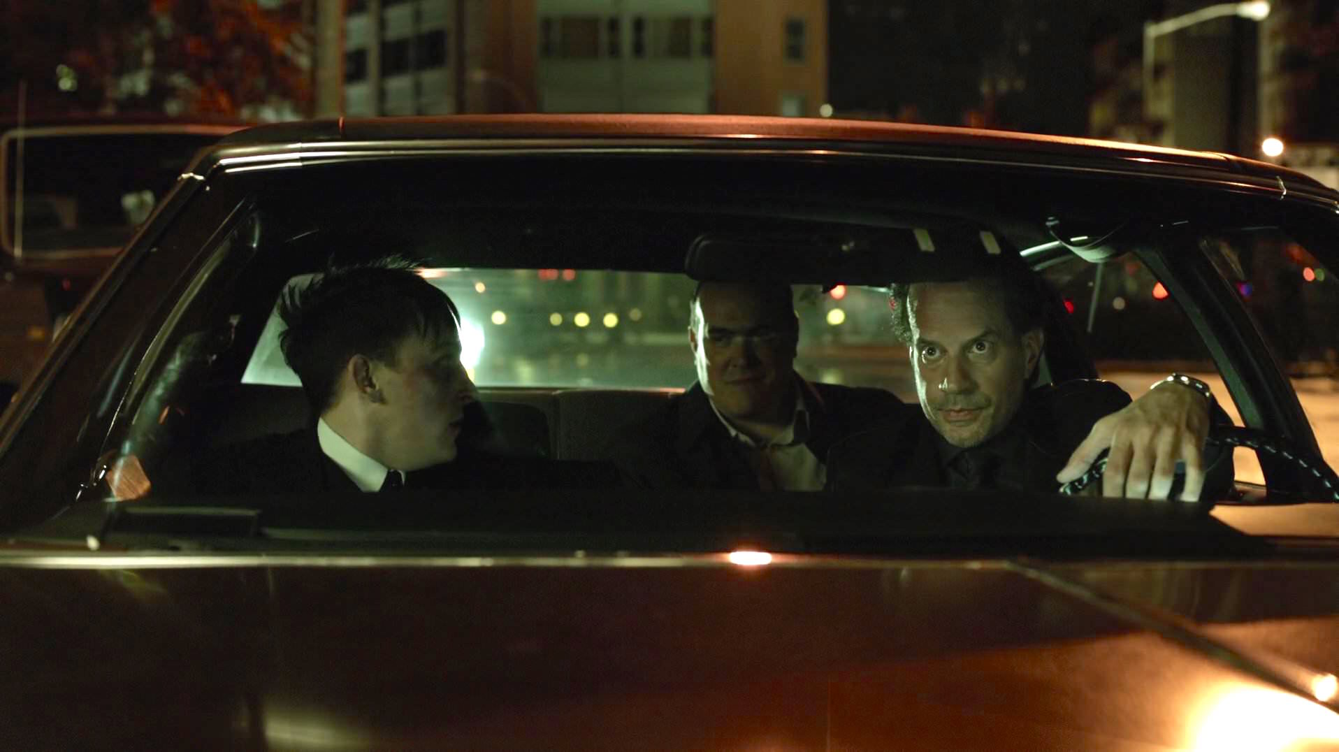 Danny Mastrogiorgio, David Zayas, and Robin Lord Taylor in Gotham (2014)