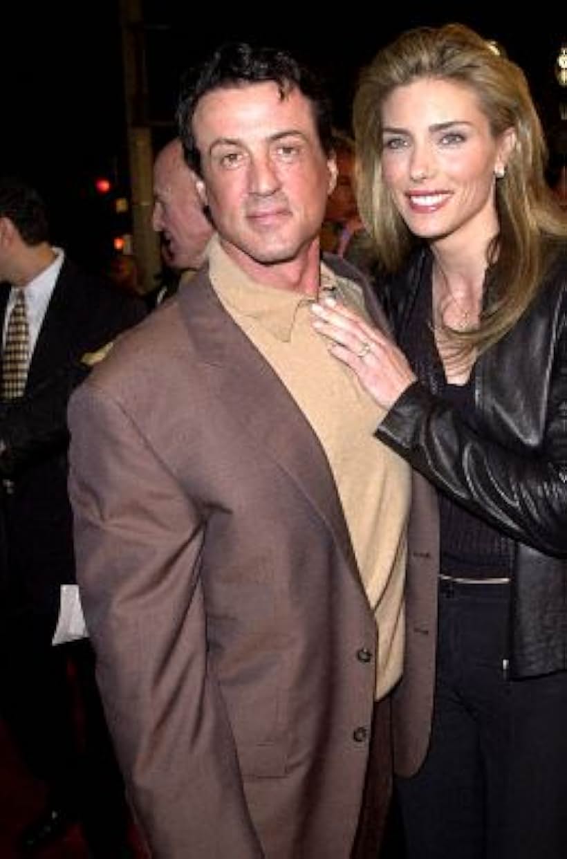 Sylvester Stallone and Jennifer Flavin at an event for Exit Wounds (2001)