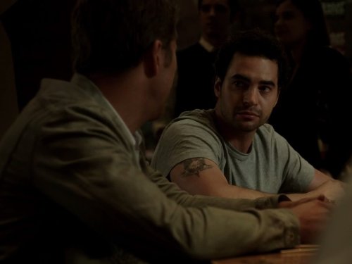 Ross Thomas and Ramón Rodríguez in Gang Related (2014)