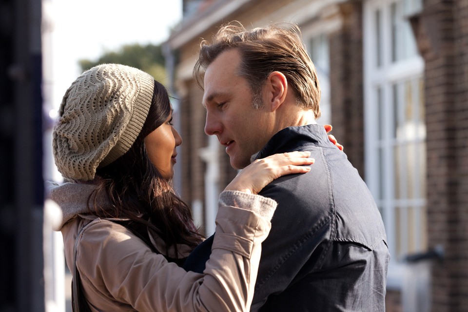 Still of Gemma Chan and David Morrissey in True Love