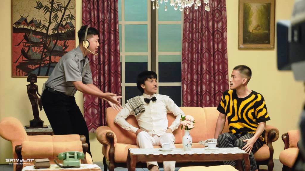 David Nurbianto, Elang El Gibran, and Juan Bione Subiantoro in Srimulat: Hidup Memang Komedi (2023)