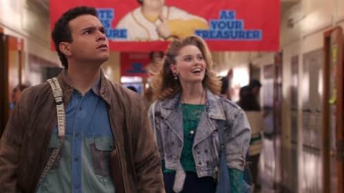 Troy Gentile and Virginia Gardner in The Goldbergs (2013)