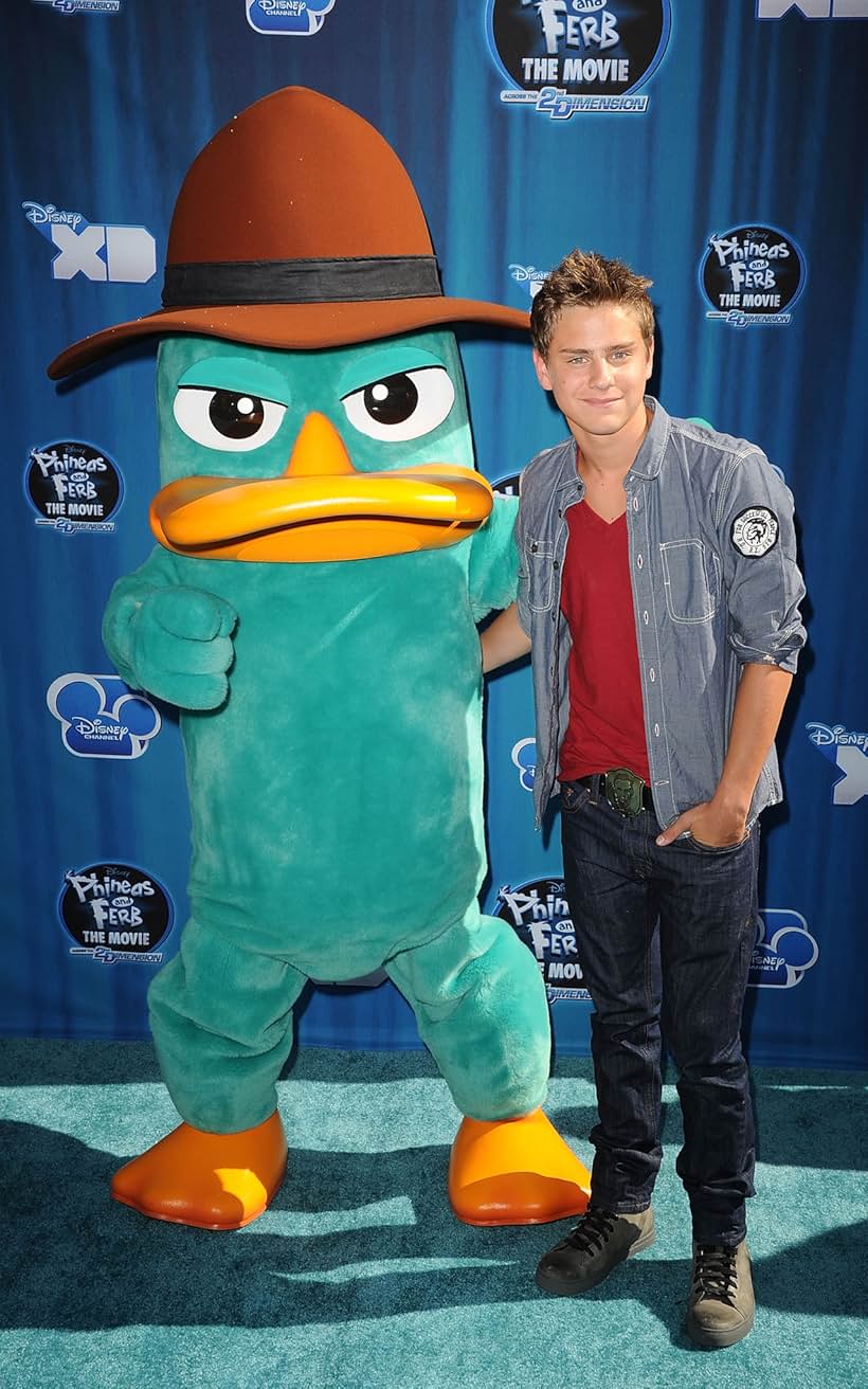 Garrett Backstrom at an event for Phineas and Ferb the Movie: Across the 2nd Dimension (2011)