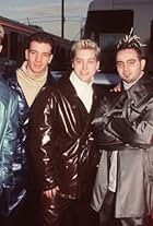 Lance Bass, Joey Fatone, Chris Kirkpatrick, Justin Timberlake, JC Chasez, and *NSYNC