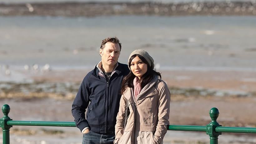 Still of David Morrissey and Gemma Chan in True Love