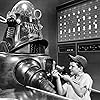 Richard Eyer and Robby the Robot in The Invisible Boy (1957)