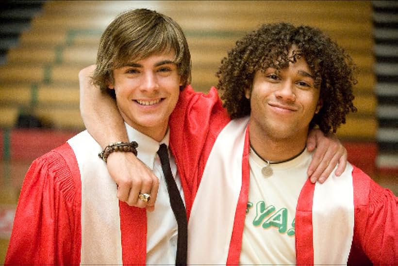 Corbin Bleu and Zac Efron in High School Musical 3: Senior Year (2008)