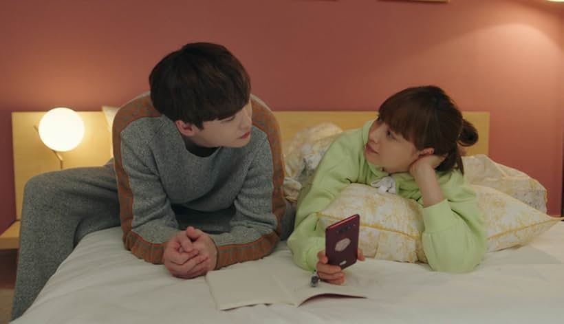 Lee Na-young and Lee Jong-suk in Romance Is a Bonus Book (2019)