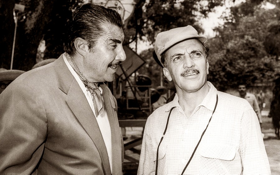 Gabriel Figueroa and Emilio Fernández in El puño del amo (1958)