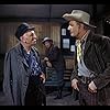 Randolph Scott, Phil Schumacher, and Harry Tyler in Santa Fe (1951)