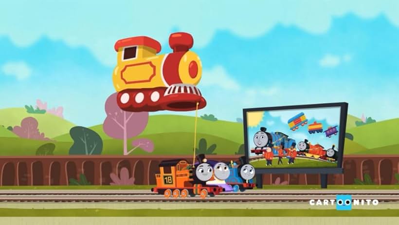 Aaron Barashi, Chloe Raphael, Sade Smith, Meesha Contreras, Talia Evans, and Ava Ro in Thomas & Friends: All Engines Go (2021)