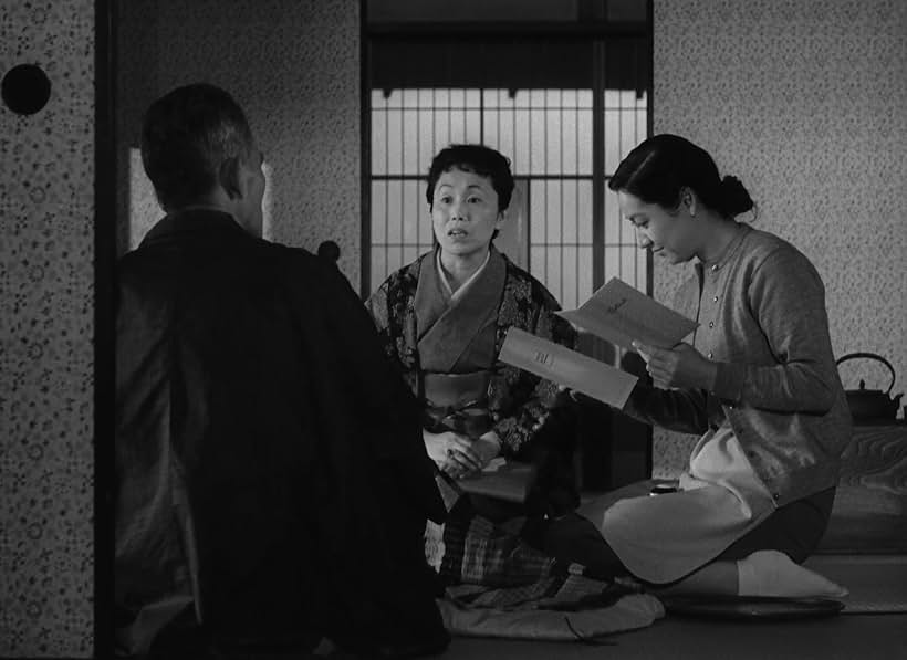 Setsuko Hara, Chishû Ryû, and Haruko Sugimura in Tokyo Twilight (1957)