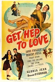 Jane Frazee, Gloria Jean, Donald O'Connor, Robert Paige, and Peggy Ryan in Get Hep to Love (1942)