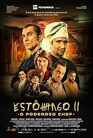 Marisa Laurito, Violante Placido, Paulo Miklos, João Miguel, Giulio Beranek, and Projota in Estômago II: O Poderoso Chef (2024)