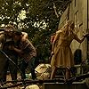 Sam Coleman, Sam Strike, James Bloor, Vanessa Grasse, and Jessica Madsen in Leatherface (2017)