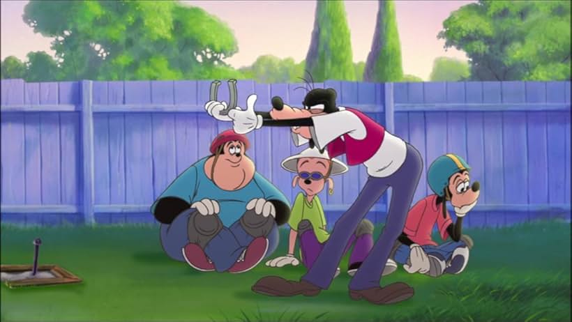 Pauly Shore, Jason Marsden, Bill Farmer, and Rob Paulsen in An Extremely Goofy Movie (2000)