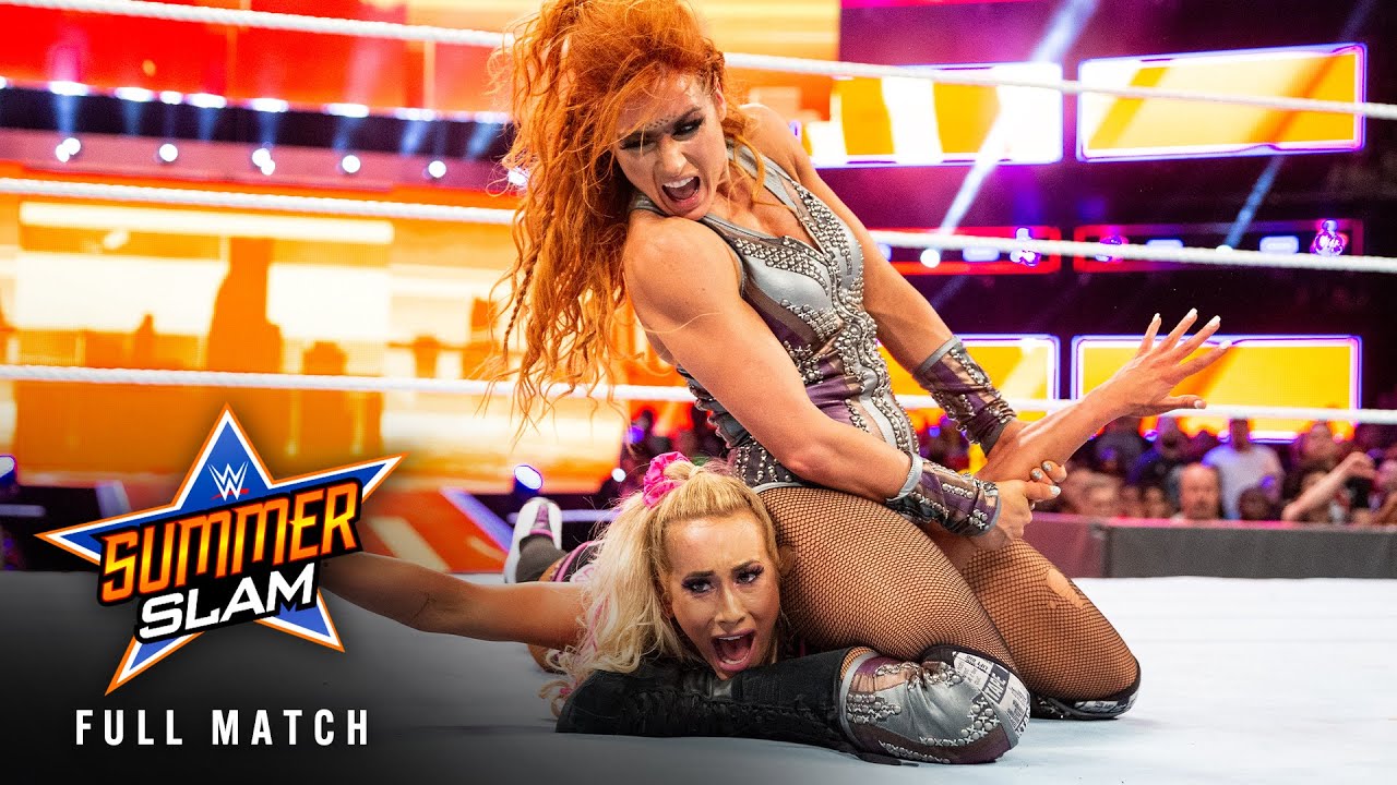 Rebecca Quin and Leah Van Dale in WWE SummerSlam (2018)