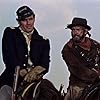 Charlton Heston and James Coburn in Major Dundee (1965)