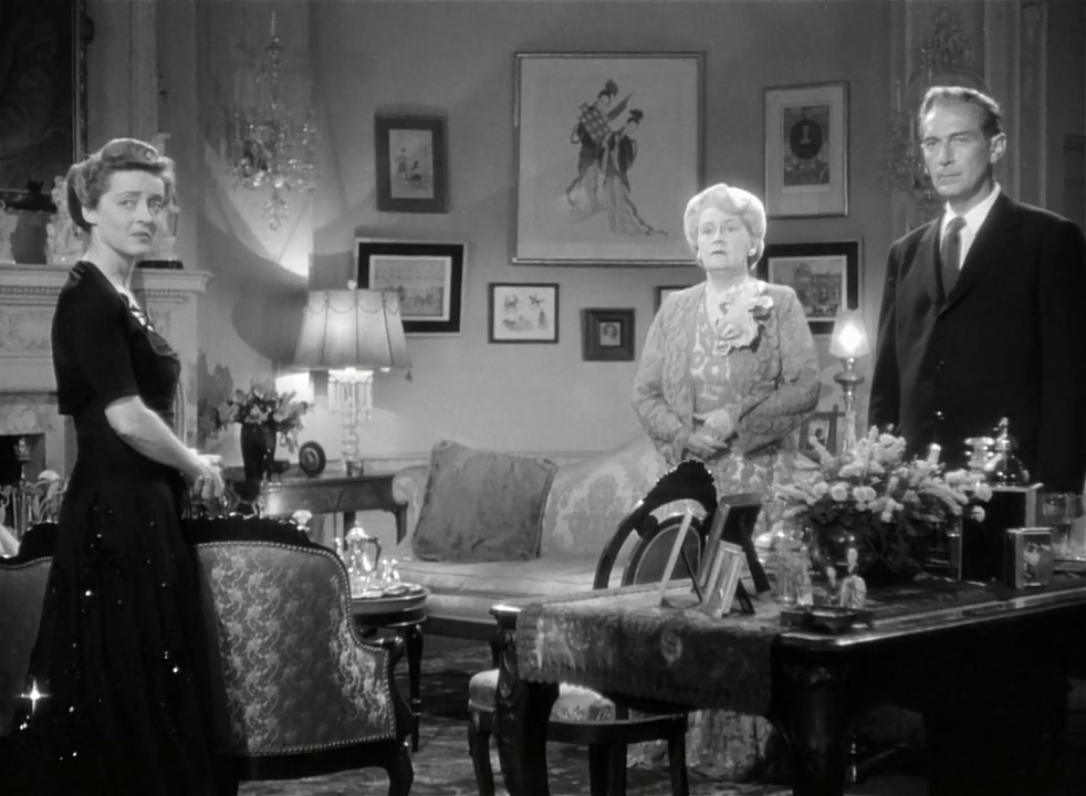 Bette Davis, Paul Lukas, and Lucile Watson in Watch on the Rhine (1943)