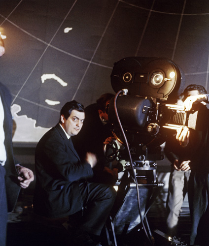 Stanley Kubrick in Dr. Strangelove or: How I Learned to Stop Worrying and Love the Bomb (1964)