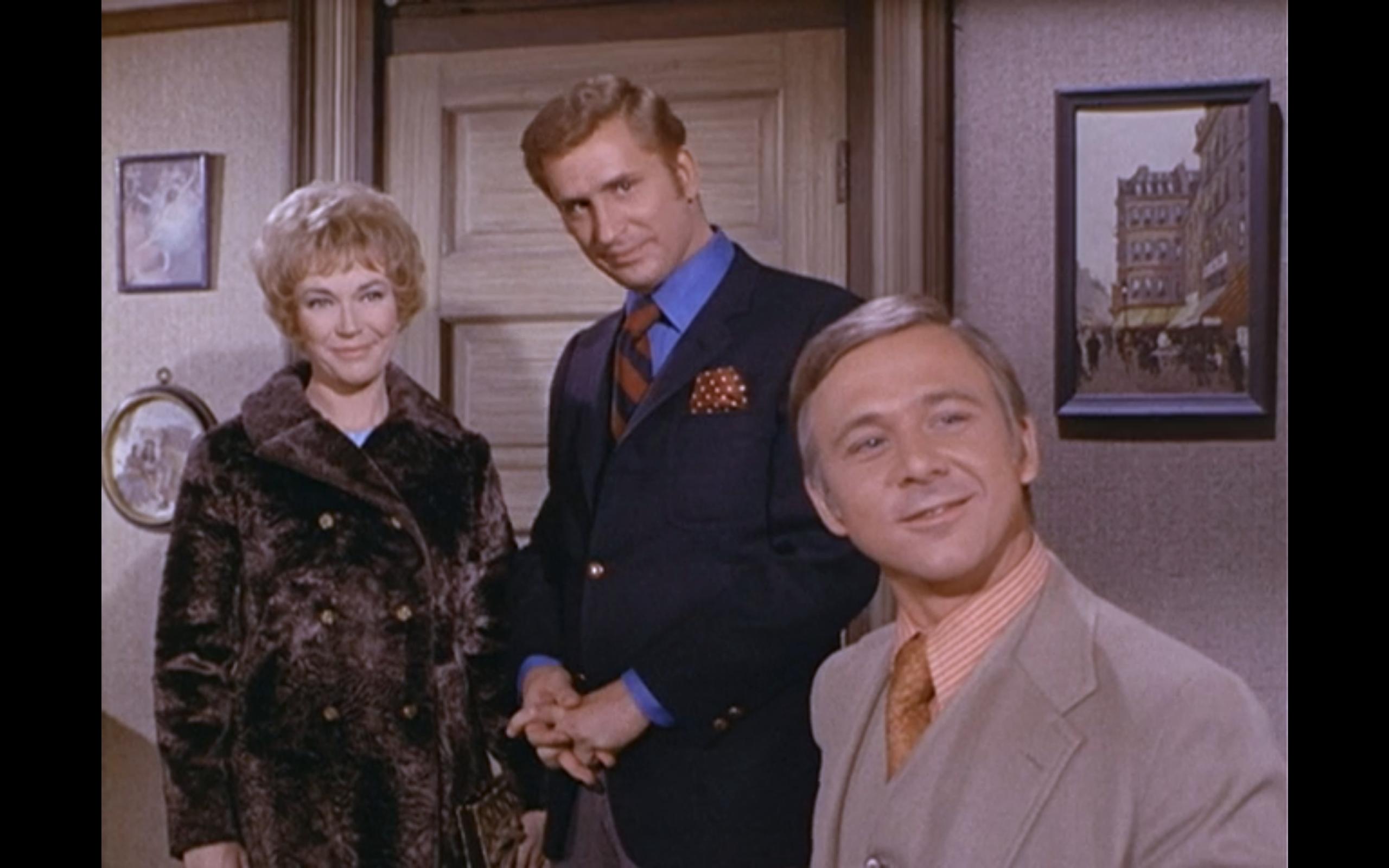 Ted Bessell, William Christopher, and Susan Quick in That Girl (1966)