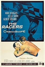 Kirk Douglas, Bella Darvi, and Gilbert Roland in The Racers (1955)