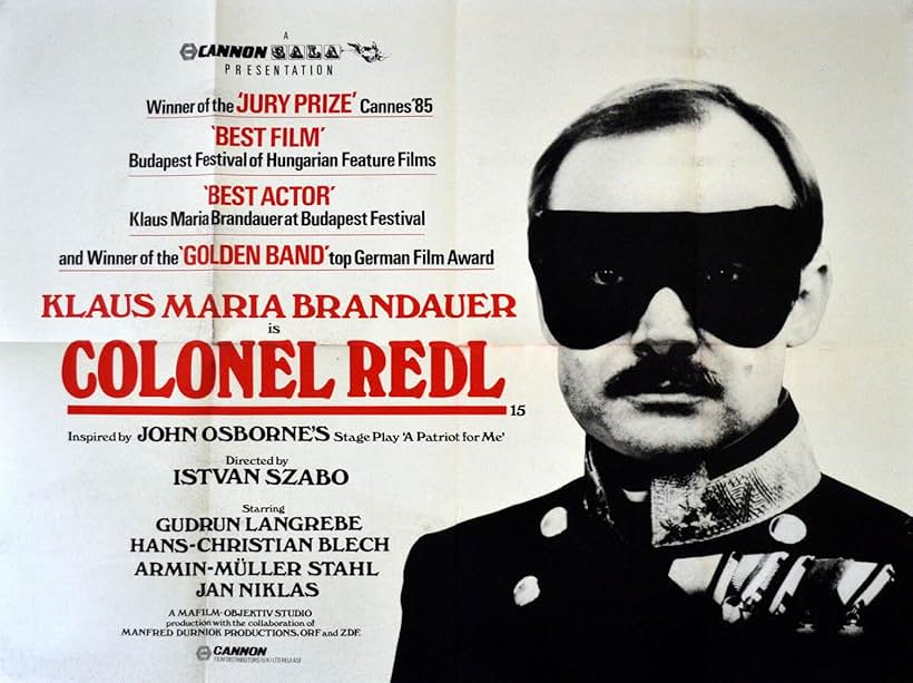 Klaus Maria Brandauer in Colonel Redl (1985)