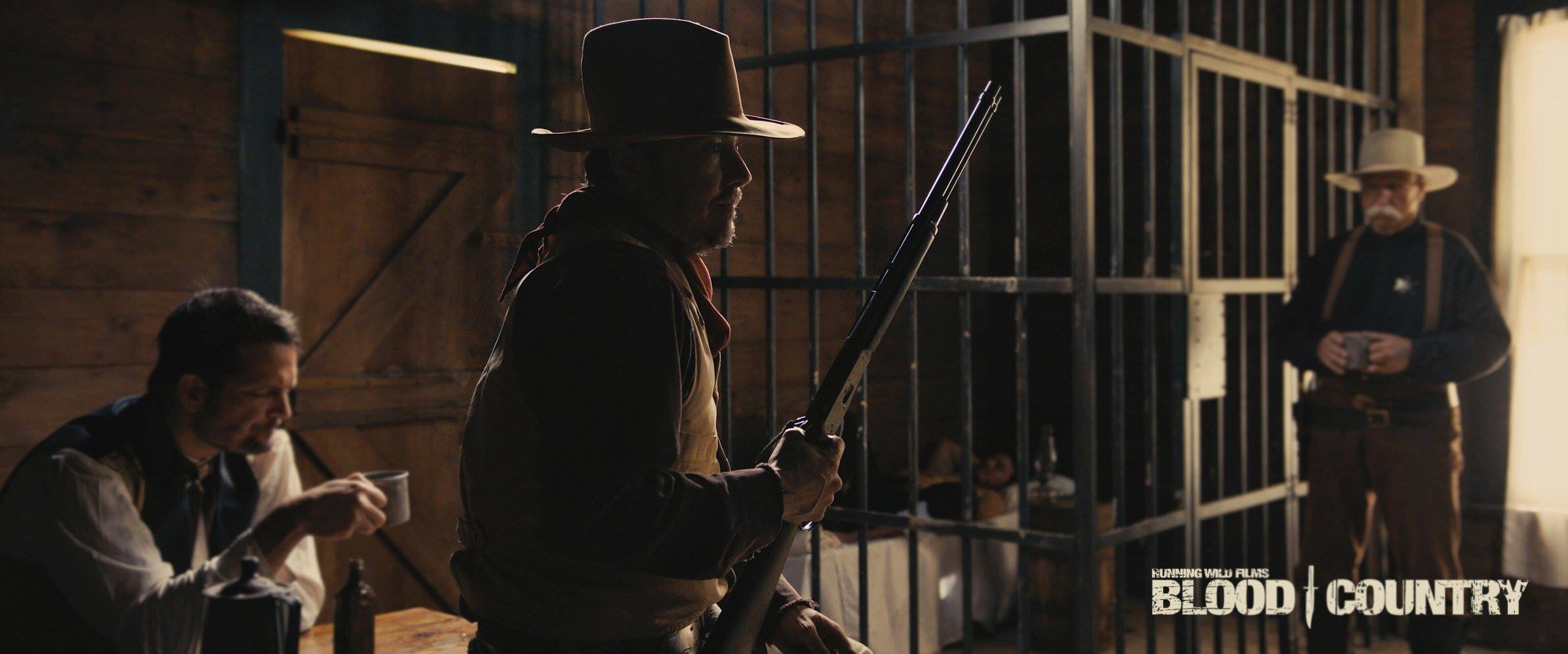 Jeremy London, Michael LaCour, and Cotton Yancey in Blood Country (2017)