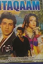 Aruna Irani, Sunny Deol, and Anil Kapoor in Inteqam (1988)