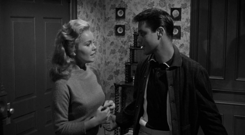 Tuesday Weld and Michael Callan in Because They're Young (1960)