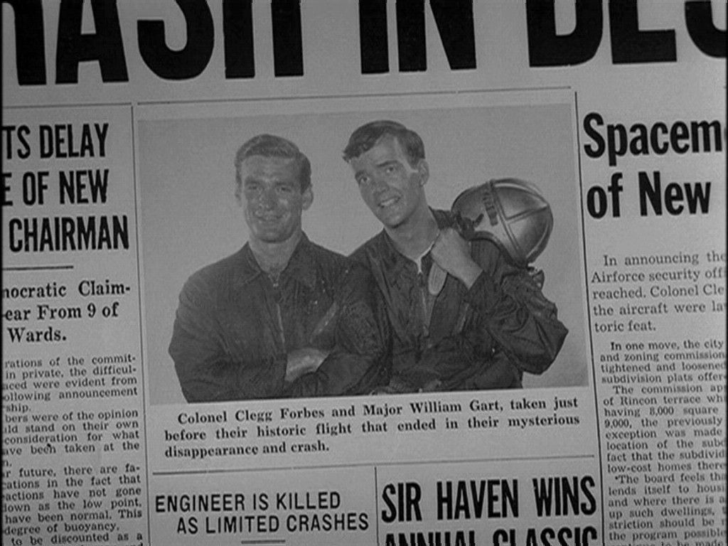 Jim Hutton and Rod Taylor in The Twilight Zone (1959)