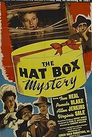 Pamela Blake, Allen Jenkins, Tom Neal, and Virginia Sale in The Hat Box Mystery (1947)