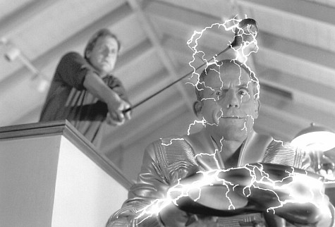 Christopher Lloyd and Jeff Daniels in My Favorite Martian (1999)