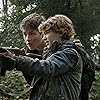 Maxim Knight and Connor Jessup in Falling Skies (2011)