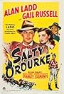 Alan Ladd, Stanley Clements, William Demarest, and Gail Russell in Salty O'Rourke (1945)