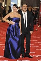 Andreu Buenafuente and Sílvia Abril at an event for Los Goya 25 años (2011)