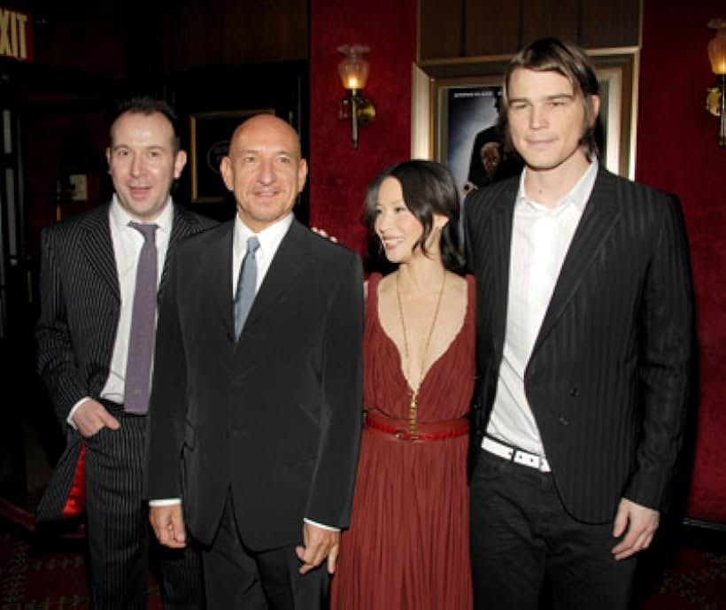 Josh Hartnett, Ben Kingsley, Lucy Liu, and Paul McGuigan at an event for Lucky Number Slevin (2006)