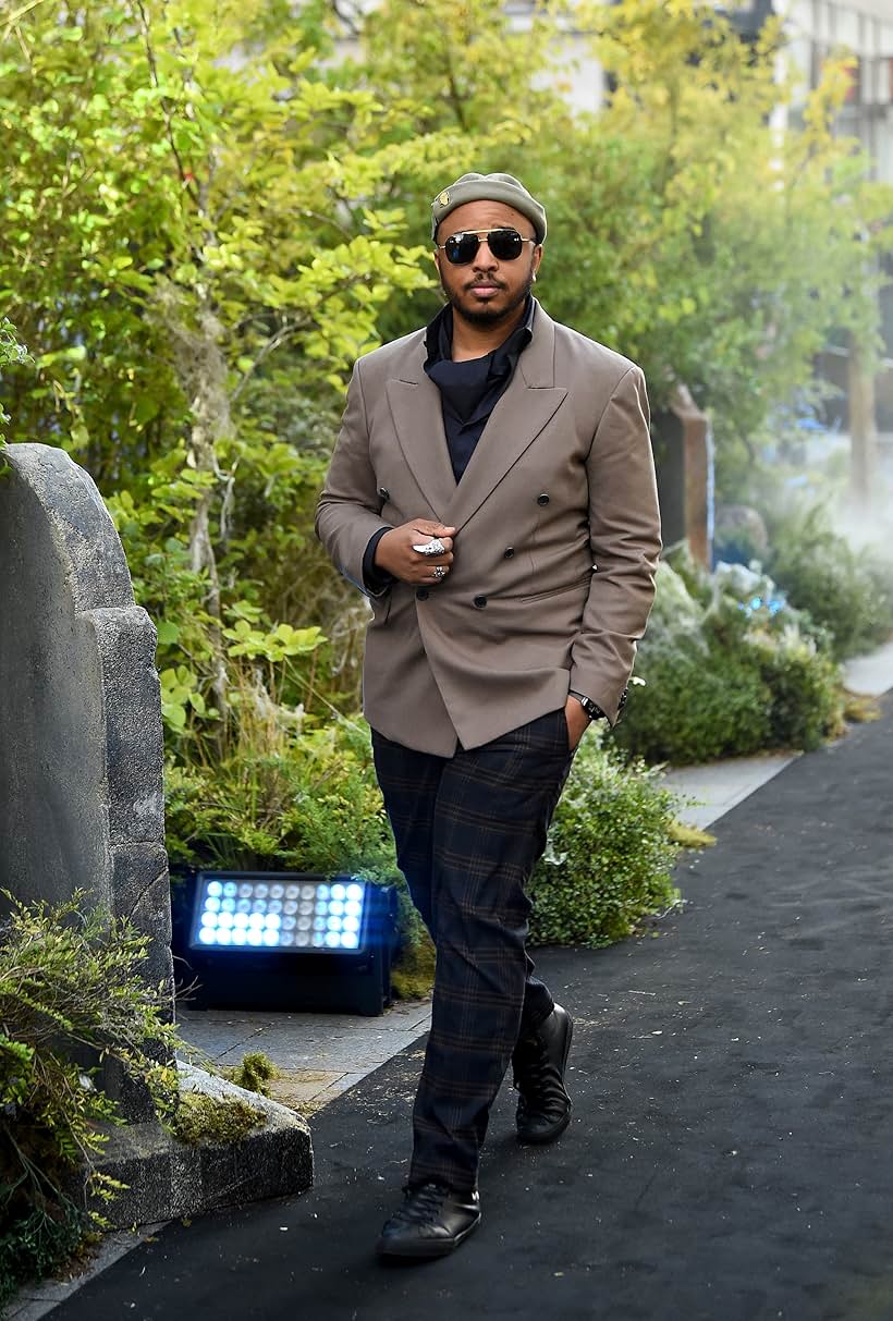 Justin Simien at an event for Haunted Mansion (2023)