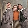 Leslie Odom Jr., Manuel Garcia-Rulfo, and Daisy Ridley in Murder on the Orient Express (2017)