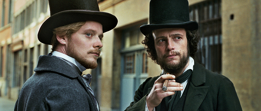 August Diehl and Stefan Konarske in The Young Karl Marx (2017)