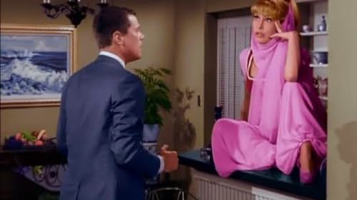 Barbara Eden and Larry Hagman in I Dream of Jeannie (1965)