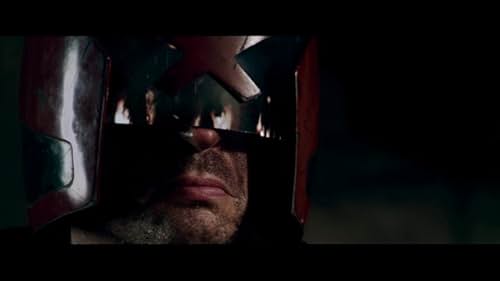 Watch a TV trailer for Dredd 3D.