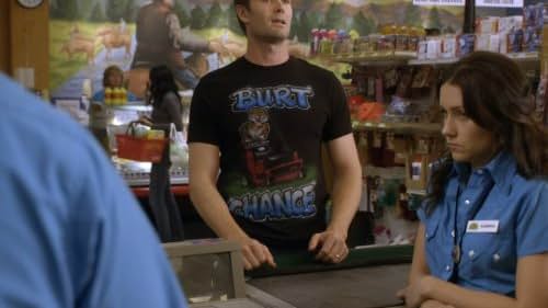 Garret Dillahunt and Shannon Woodward in Raising Hope (2010)