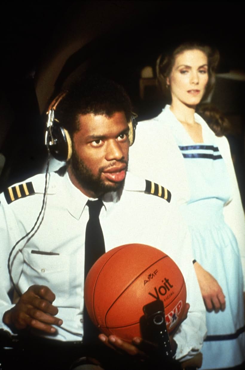 Kareem Abdul-Jabbar and Julie Hagerty in Airplane! (1980)