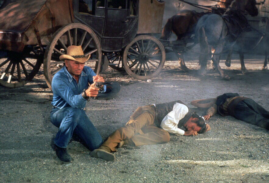 Yul Brynner and Richard Crenna in Catlow (1971)